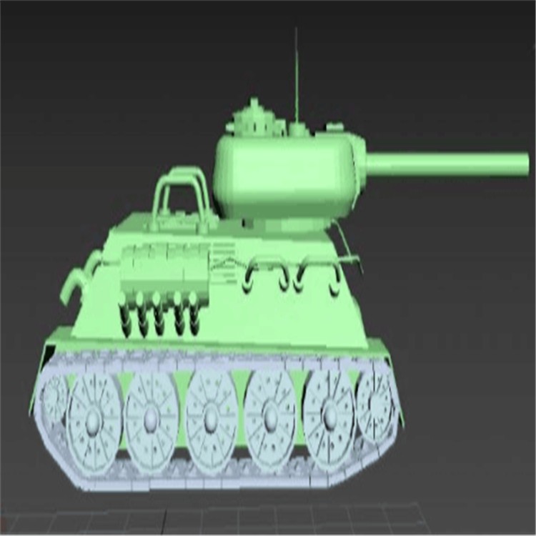 普安充气军用坦克模型